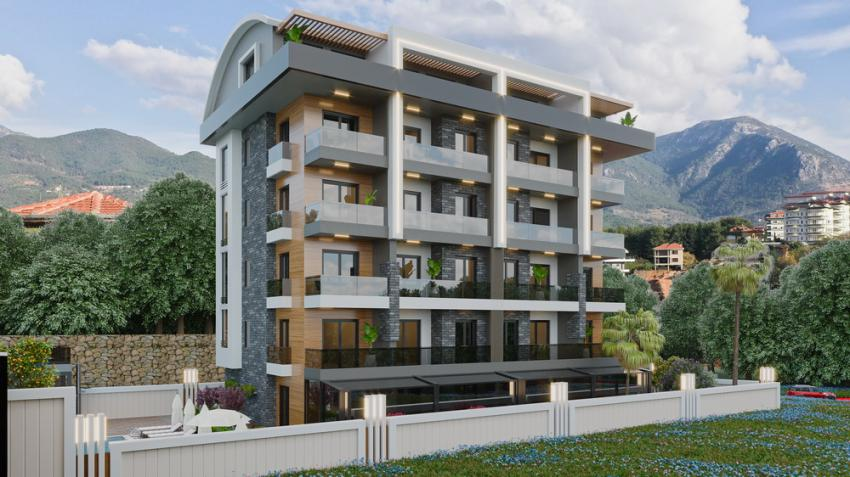  FORSALE APARTMENT ALANYA OBA: NATURE VERDE RESİDENCE